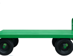 Carrinho Plataforma 5ª Roda C/ Assoalho Em Chapa 500 Kg Verde